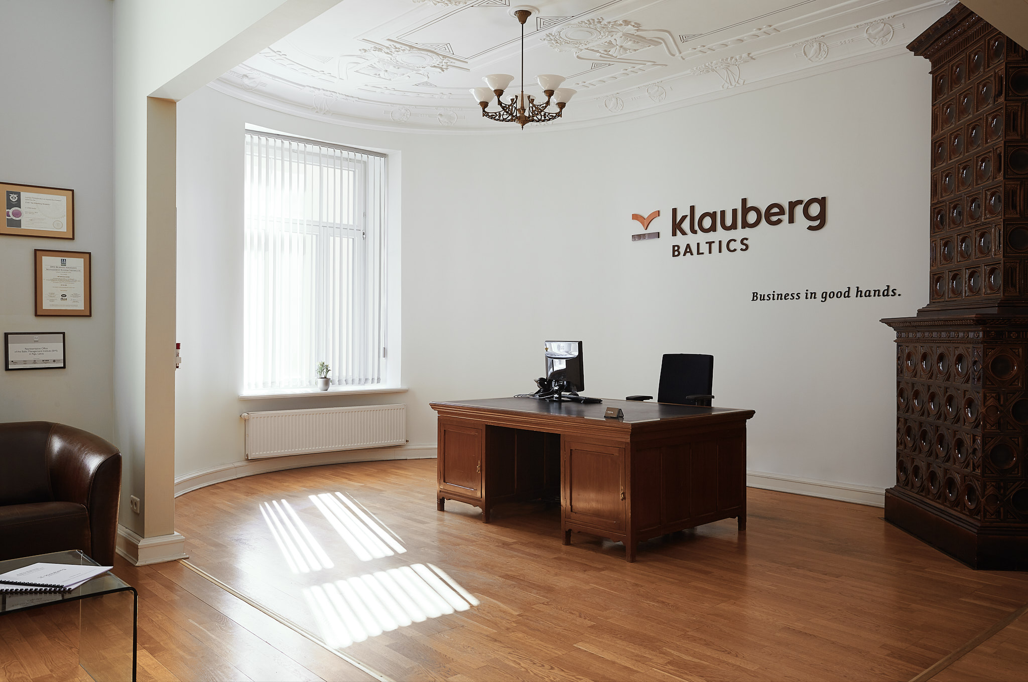 Law firm office lobby